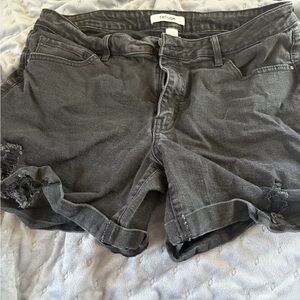 Refuge black Jean shorts, size 14